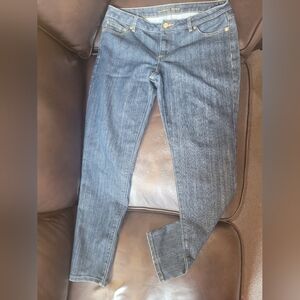Michael Kors Dark Blue Izzy Skinny Jeans Excellent preloved Size 10